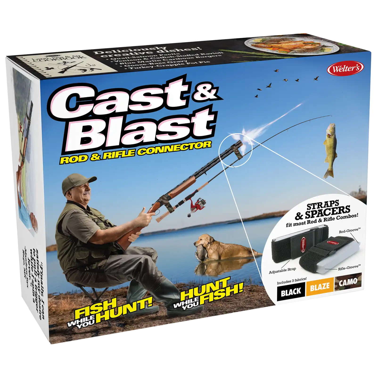 blazing fishing pole recipie Cast & Blast Prank Gift Box | Funny Gift Ideas