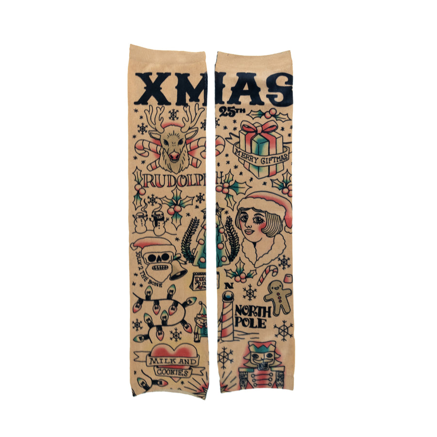 Holiday Themed Tattoo Sleeves