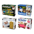 Load image into Gallery viewer, 4 Pack Small Boxes: Nap Sack, Fish Eye, Earwax Candle Kit, Pet Butler
