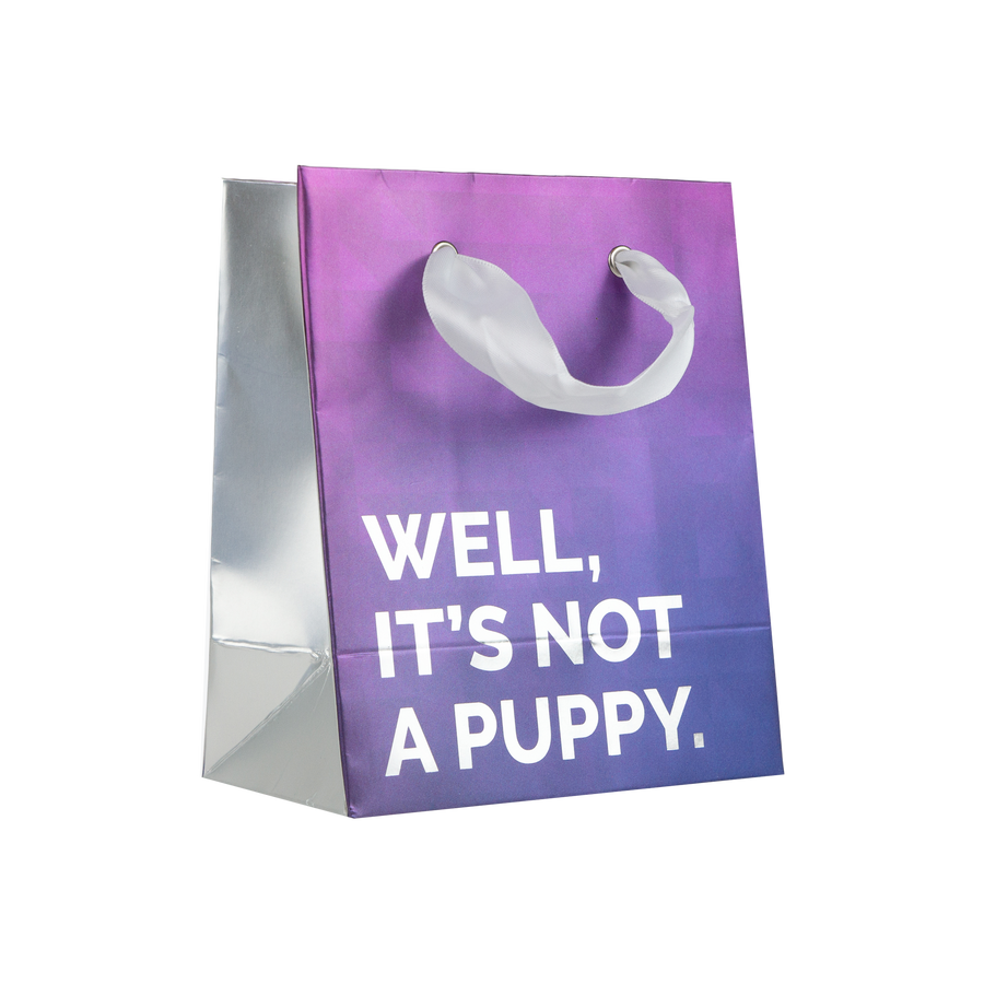 Well, It's Not a Puppy Small Gift Bag