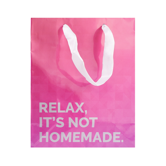 Relax, It's Not Homemade Medium Gift Bag