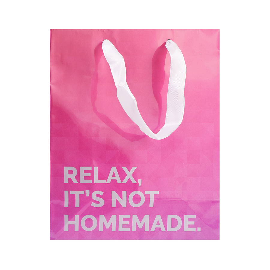 Relax, It's Not Homemade Medium Gift Bag