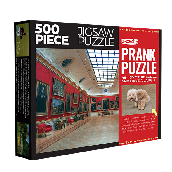 When Nature Calls 500 Piece Puzzle: Blank Canvas