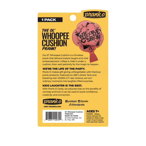 The Ol' Whoopee Cushion Prank