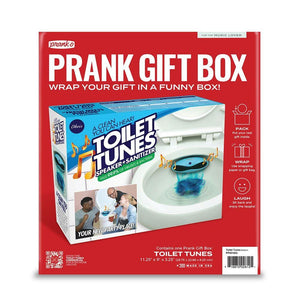 joke gift box for a toilet speaker