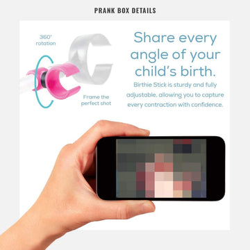Birthie Stick | Funny Gift Boxes for New Parents | Prank-O Birthie Stick | Funny Gift Boxes for New Parents | Prank-O