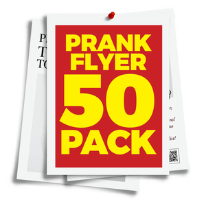 Prank Digital Download Flyer 50 Pack