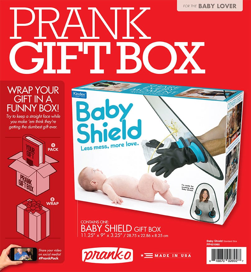 Prank Pack Baby Shield Medium Gag Gift Box