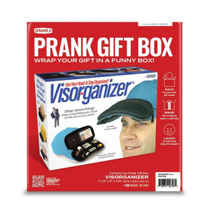 packaging for the Visorganizer joke gift box from Pranko