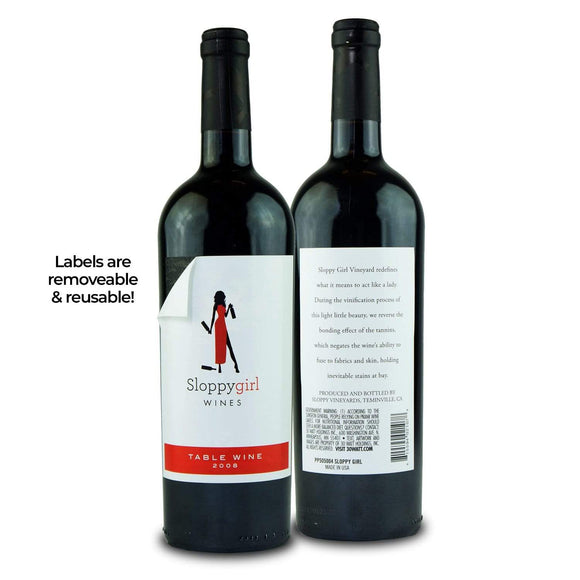 joke wine labels for Chateau La-Di-Da from Prank-O.