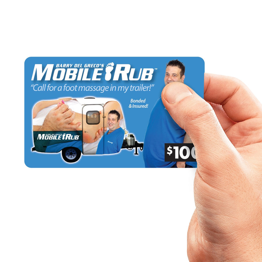 Mobile Rub gift card insert from Prank-O