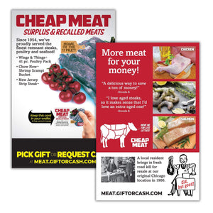 prank gfit card for cheap meats