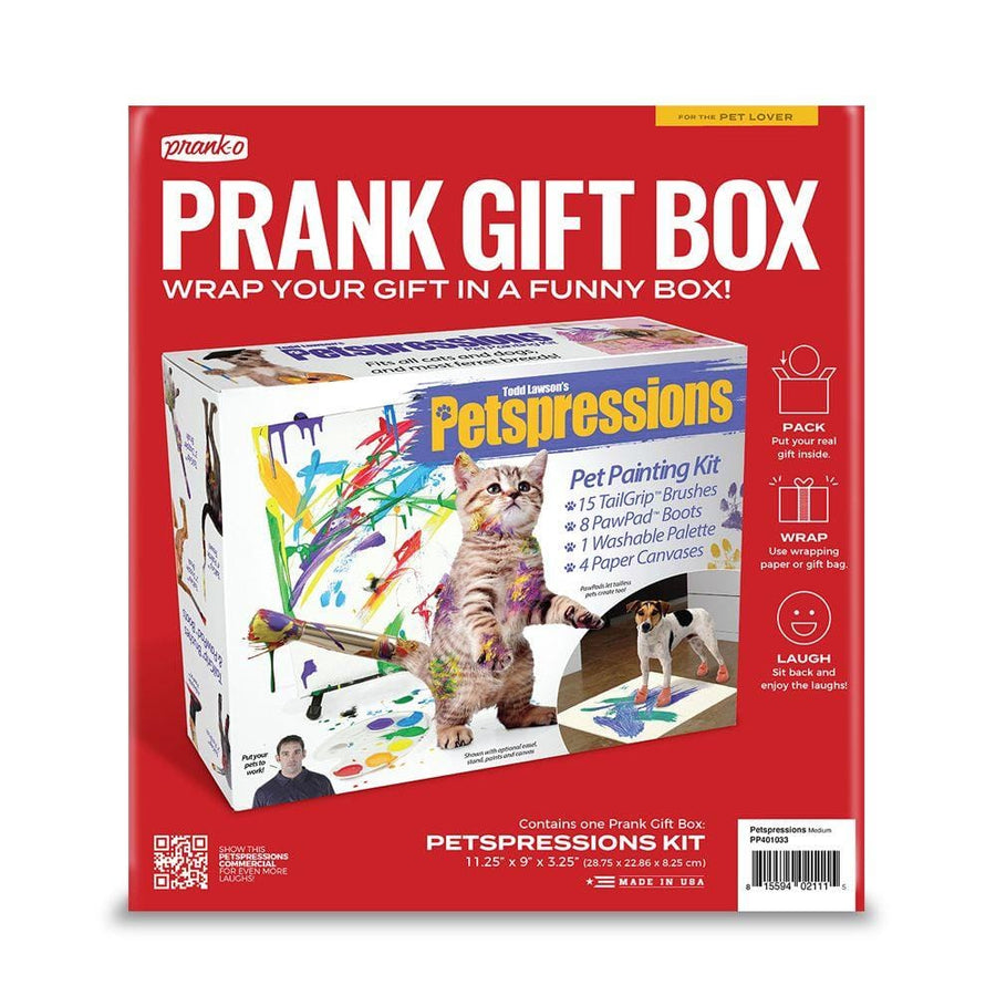 Pet Paint Kit, Funny Gift Boxes for Pet Owners