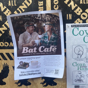 Bat Cafe Digital Download Flyer
